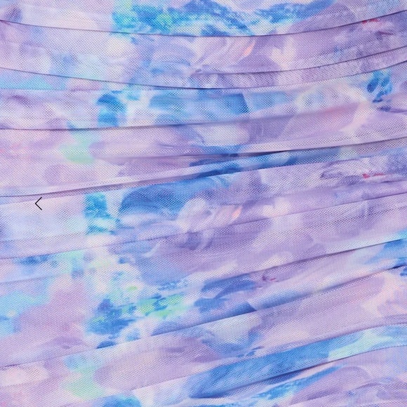 Missy Mesh Maxi Dress Lilac - Picture 6 of 6